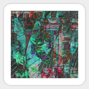 abstract idleness Sticker